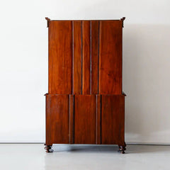 Traditional & Classic Rosewood Carved Cupboard