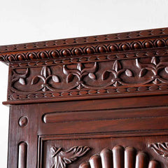 Traditional & Classic Rosewood Carved Cupboard