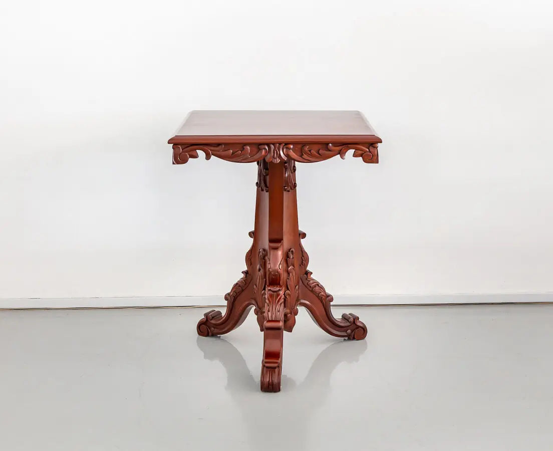 Traditional & Luxurious Teakwood Side Table