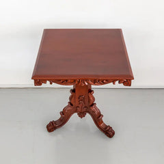 Traditional & Luxurious Teakwood Side Table