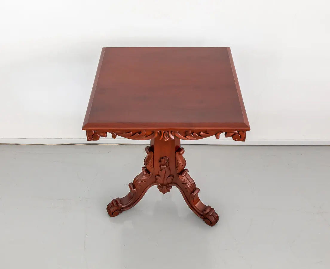 Traditional & Luxurious Teakwood Side Table