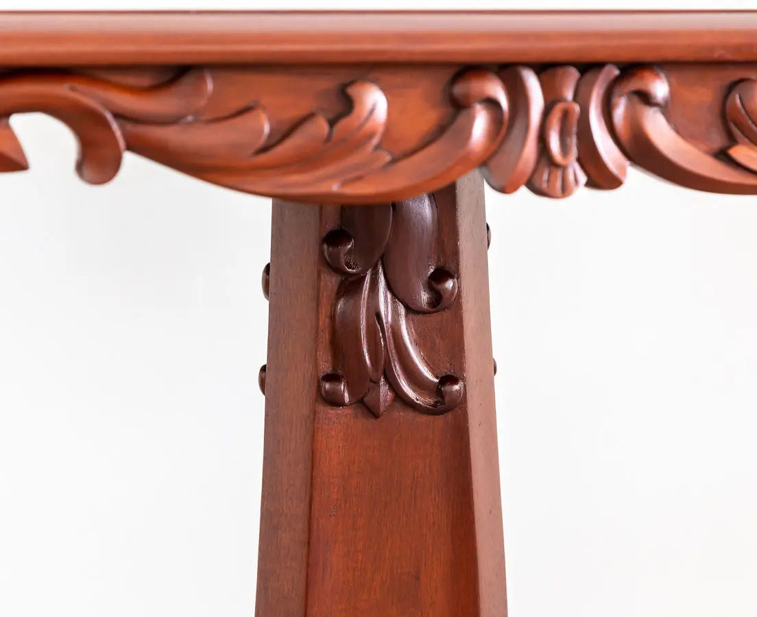 Traditional & Luxurious Teakwood Side Table