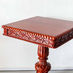 Traditional Pair of Luxurious Teakwood Side Table