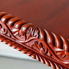 Traditional Pair of Luxurious Teakwood Side Table