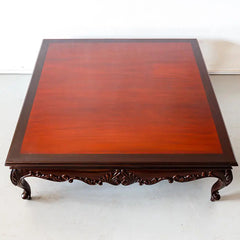 Traditional Classic Rosewood Coffee Table