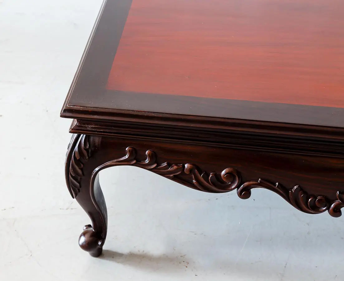 Traditional Classic Rosewood Coffee Table