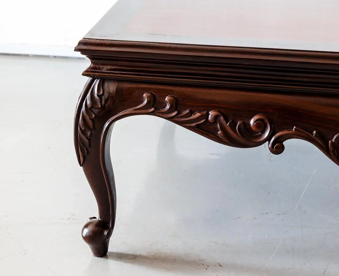 Traditional Classic Rosewood Coffee Table
