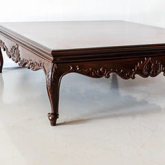 Traditional Classic Rosewood Coffee Table