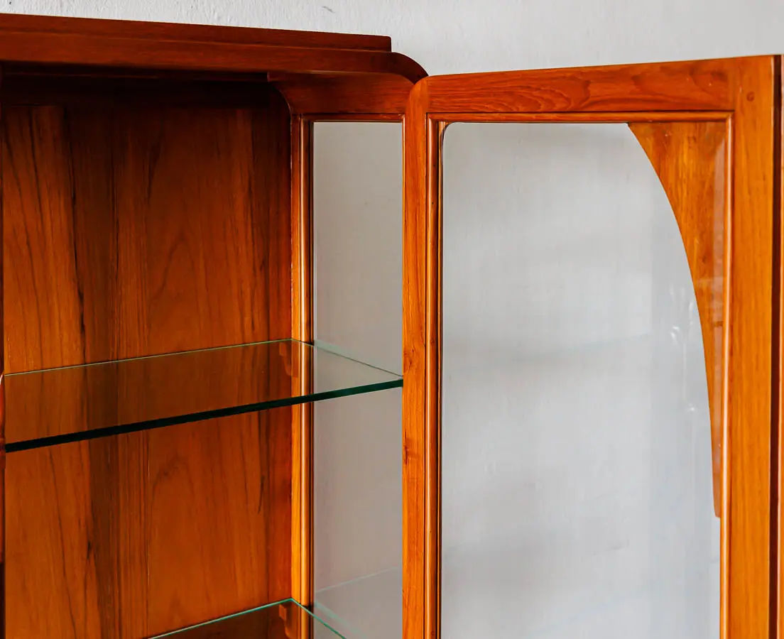 Traditional & Luxurious Teakwood Display Cabinet