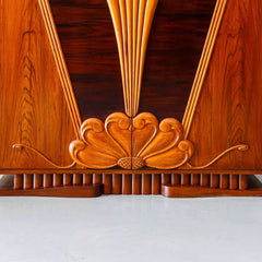 Traditional & Luxurious Teakwood Carved Cupboard