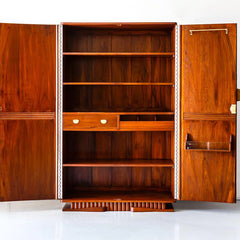 Traditional & Luxurious Teakwood Carved Cupboard