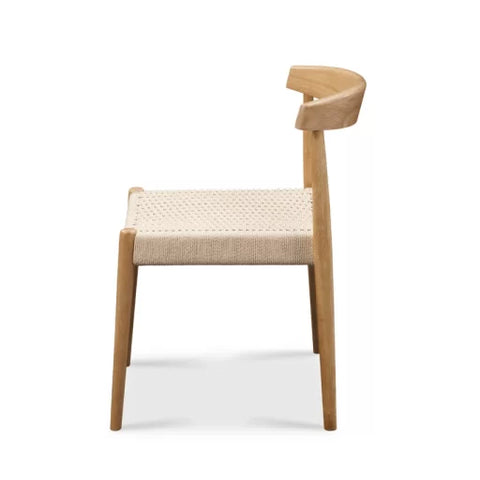 Luxury Teak Wood Dining Table Set Rope Chairs- 4 Seater, 6 Seater - All Sizes