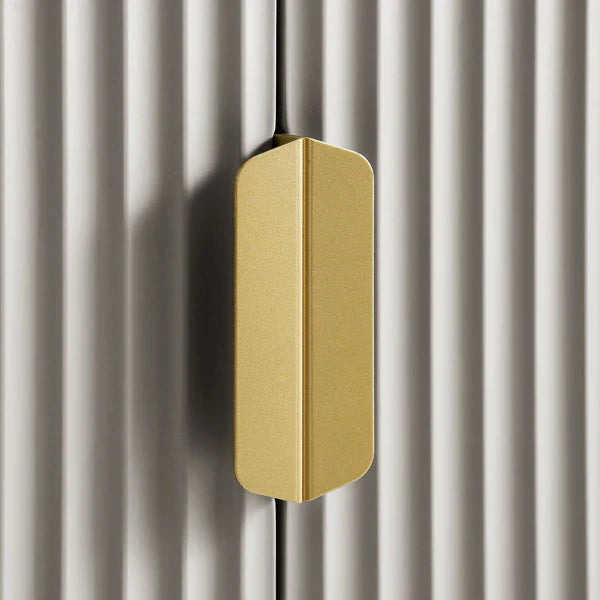 Solid Wood 2- Door Wardrobe - Taupe Finish