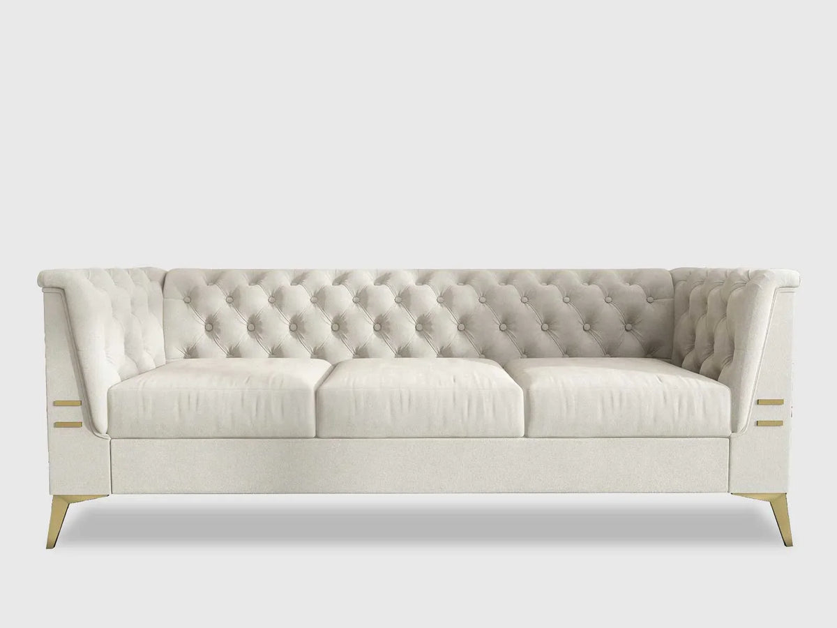 Fabric Three Seater Sofa for Cozy Living Rooms