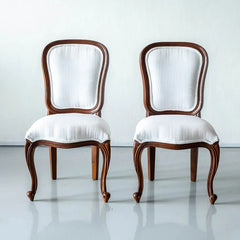 Luxury French Solid Teak Wood Dining Table Set - 4 Seater, 6 Seater, 8 Seater - All Sizes