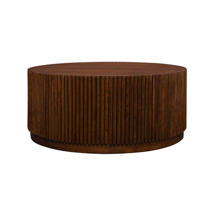 Sierra Round Natural Finish Coffee Table