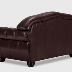 Luxurious Comfort: 2 Seater Leather Sofa for Intimate Spaces
