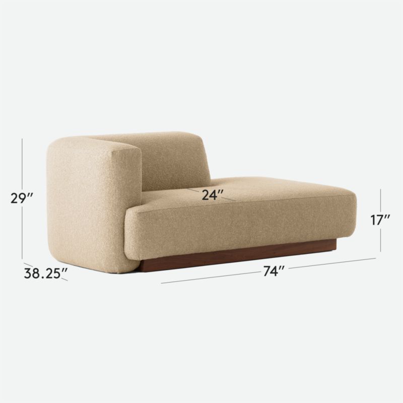 Modern Brown Fabric Daybed
