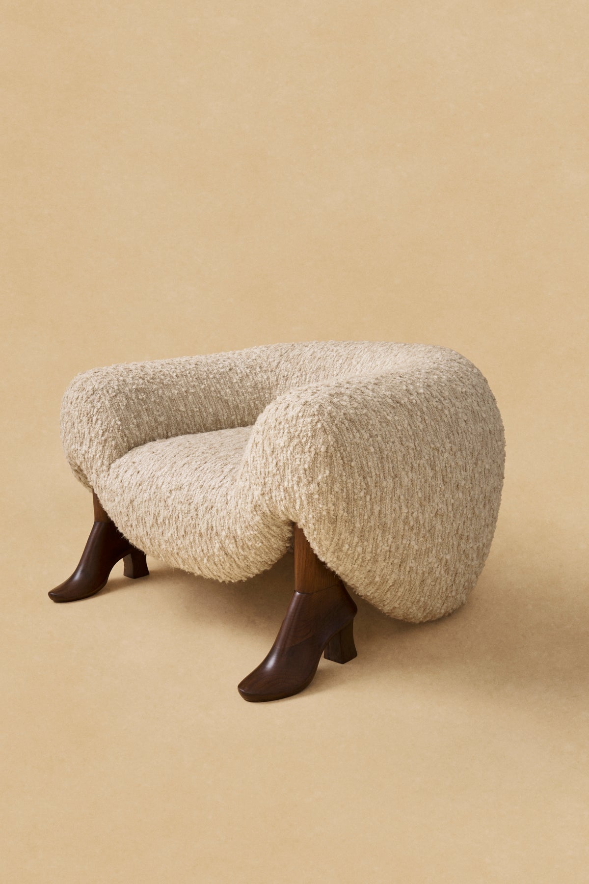 Heritage Oak Lounge Arm Chair