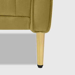 Premium Green Color 2 Seater Fabric Sofa