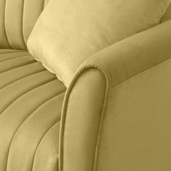 Premium Green Color 2 Seater Fabric Sofa