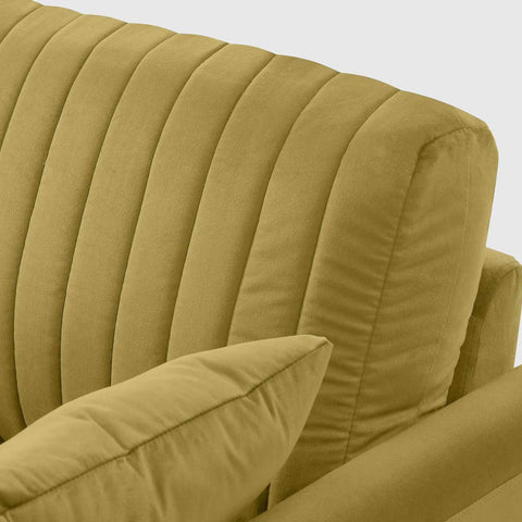 Premium Green Color 2 Seater Fabric Sofa