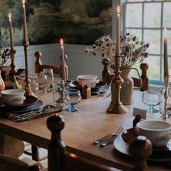 Indiso Solid Wood Dining Table Set - 4 Seater, 6 Seater, 8 Seater - All Sizes