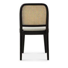 Berlin Teak Wood Solid Wood Dining Table Set Rattan Chairs- 4 Seater, 6 Seater - All Sizes