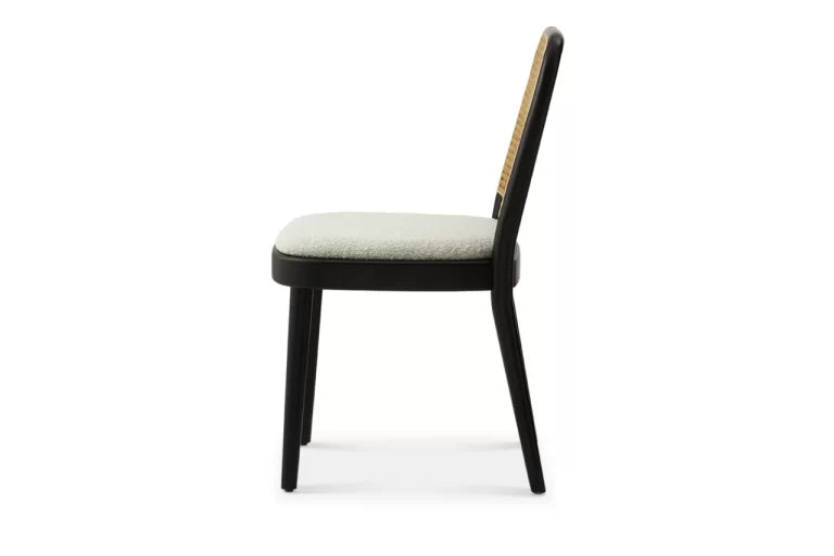 Berlin Teak Wood Solid Wood Dining Table Set Rattan Chairs- 4 Seater, 6 Seater - All Sizes