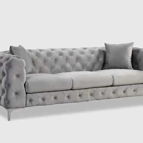 Three Seater : Grey Sofa for Contemporary Interiors