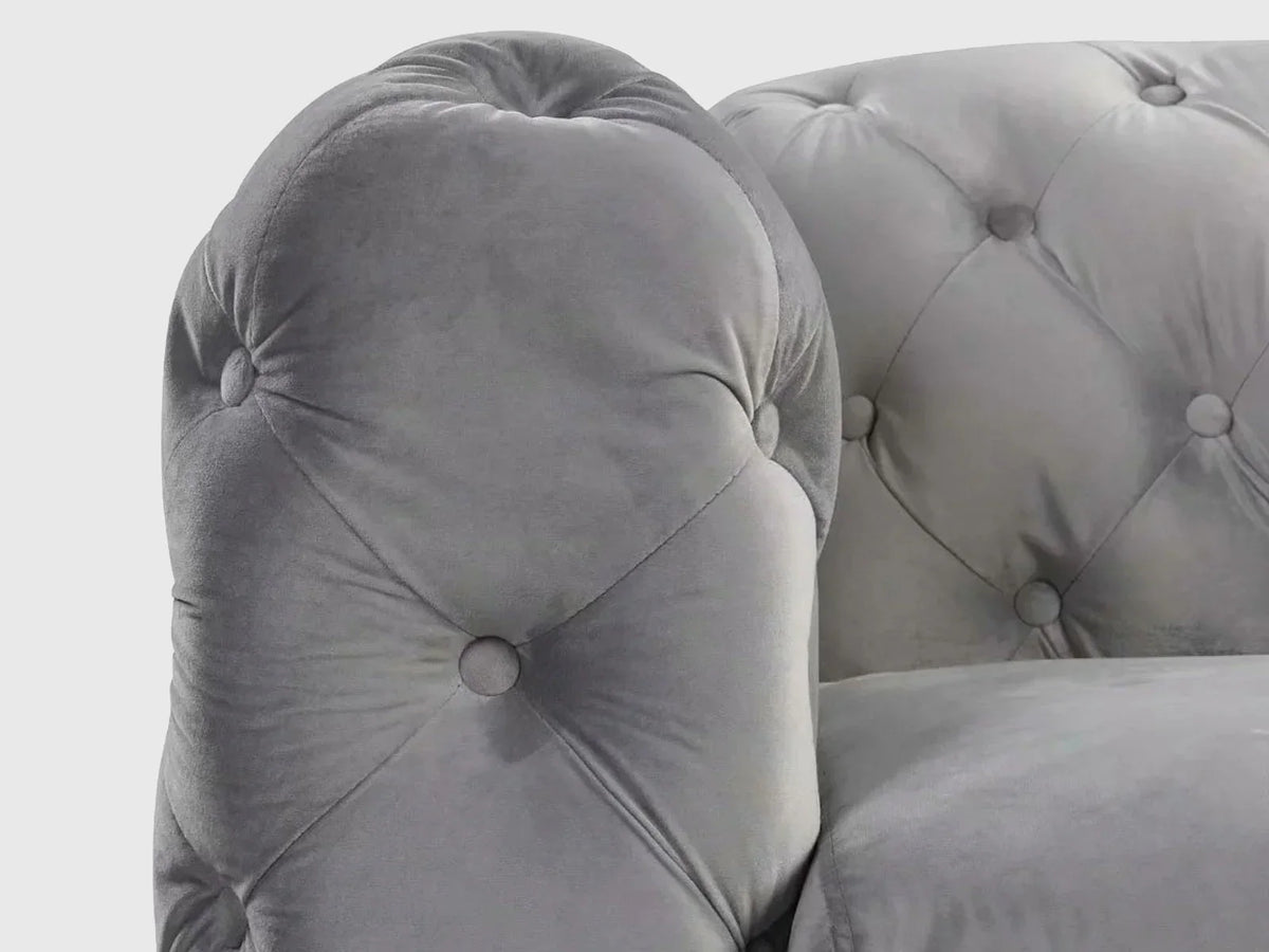 Three Seater : Grey Sofa for Contemporary Interiors