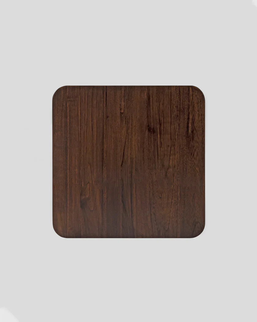 Classic  Sheesham Wood Brown Finish End Table