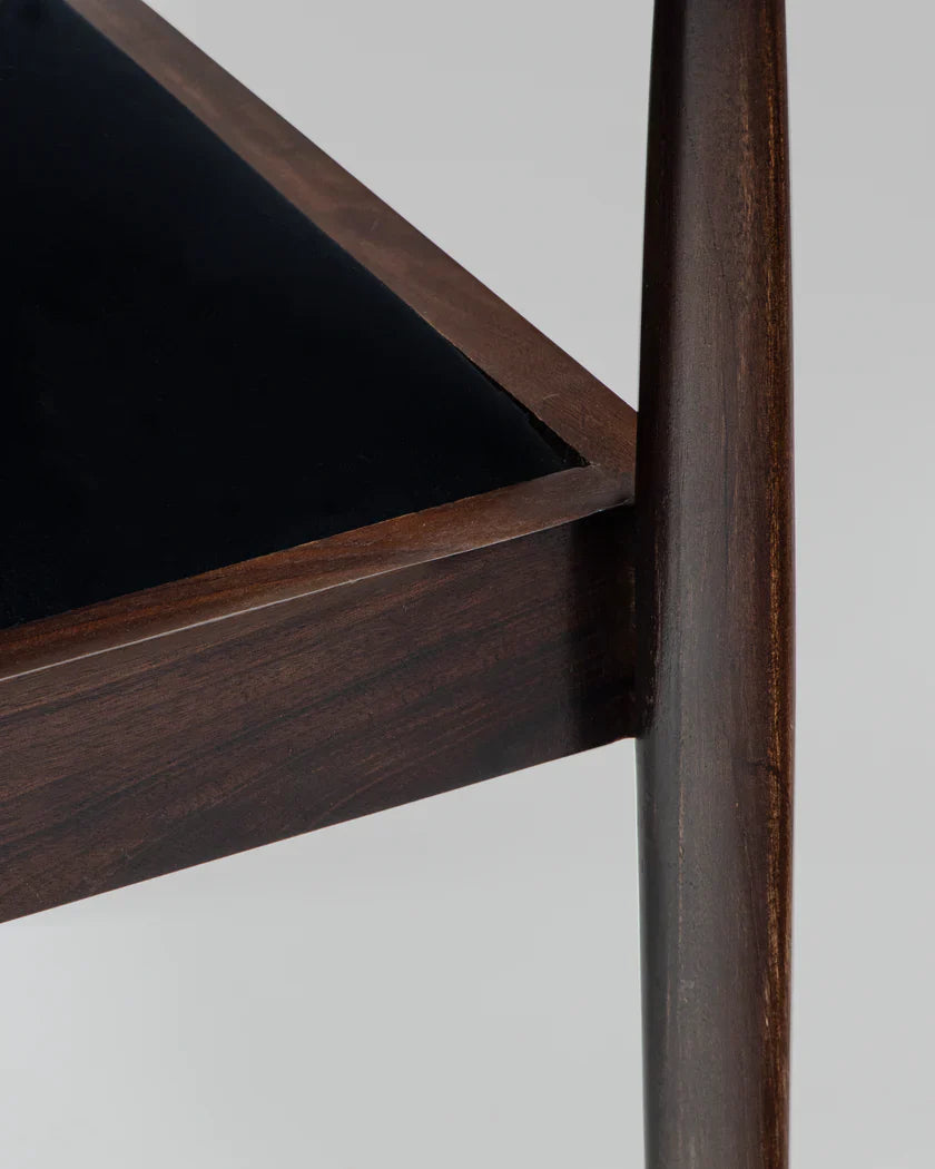 Modern Elizabeth Mango Solid Wood Arm Chair