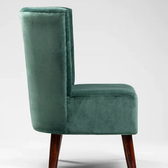 Modern Elizabeth Mango Solid Wood Cafe Chair