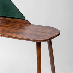 Classic Sheesham Solid Wood Study Table - Brown Finish