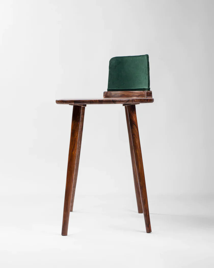 Classic Sheesham Solid Wood Study Table - Brown Finish