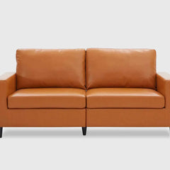 Florence Modern Two Seater Leatherette Sofa