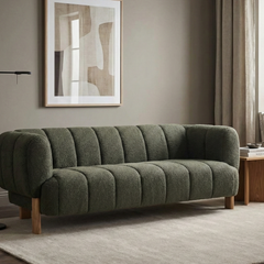 Oslo Urban Boucle Fabric 3- Seater Sofa