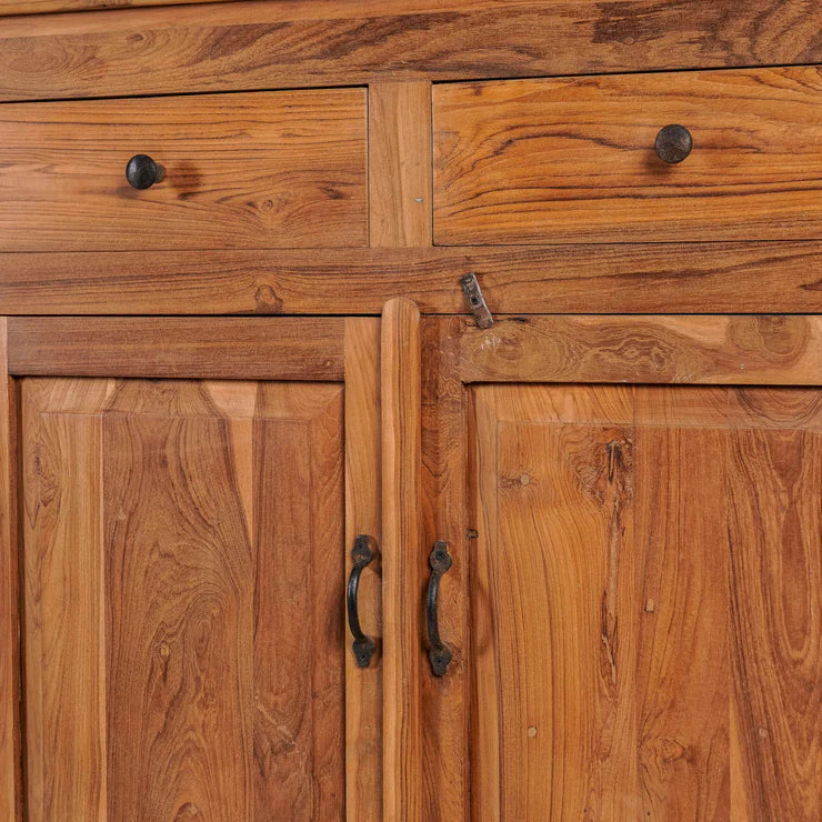 Antalya Modern Solid Teakwood Showcase