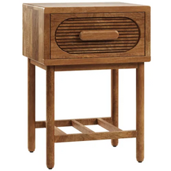 Modern Mango Wood Side Table