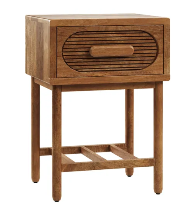 Modern Mango Wood Side Table