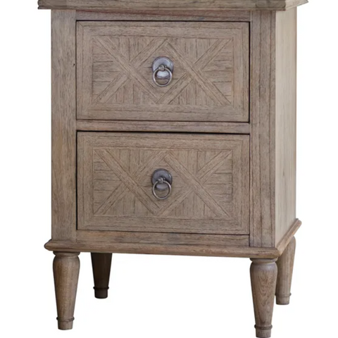 Modern Mango Wood Hand craved Bed Side Table