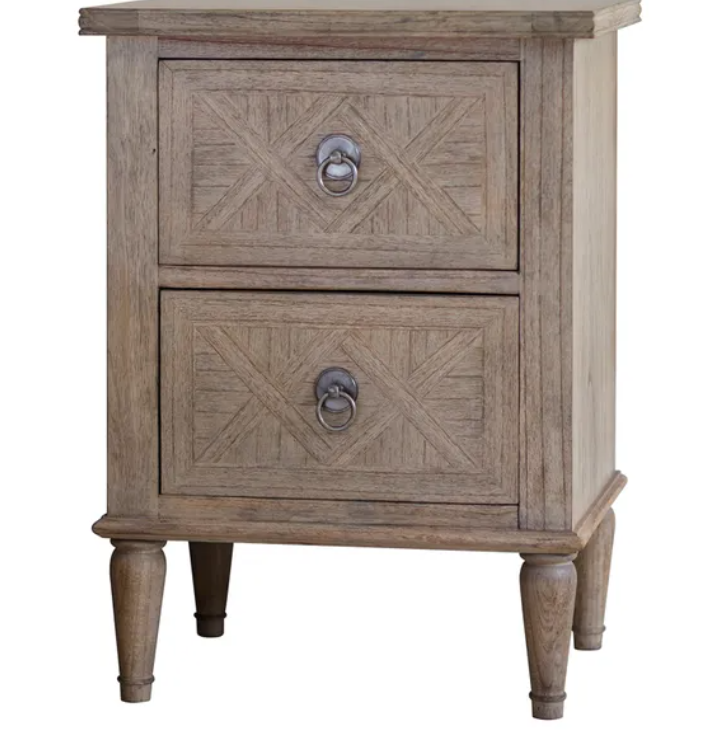 Modern Mango Wood Hand craved Bed Side Table