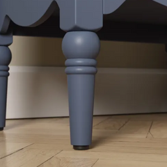 Modern Mango Wood Bed Side Table Hand Craved