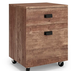 Modern Acacia Wood Cabinet