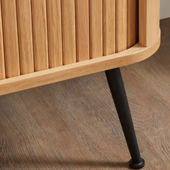 Modern Mango Wood Cabinet Natural