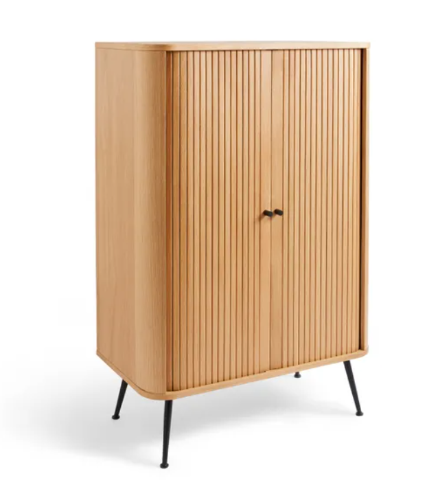 Modern Mango Wood Cabinet Natural