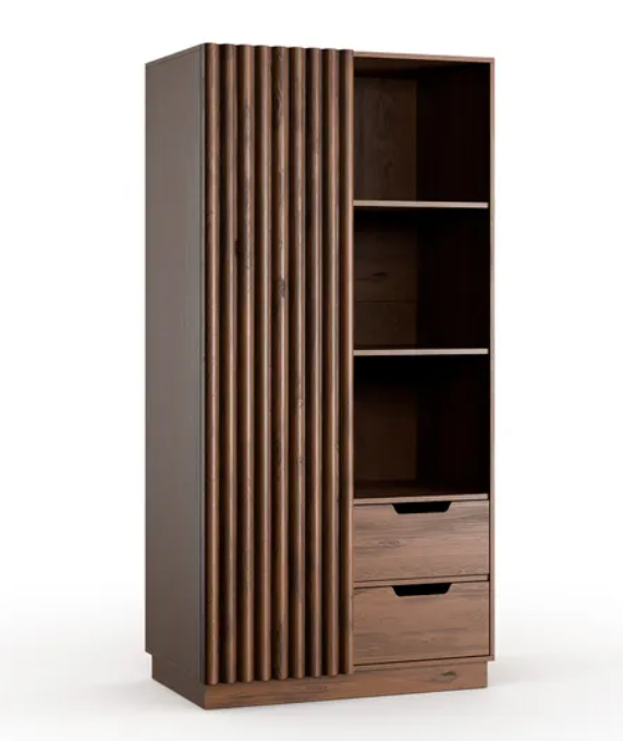 Modern Mango Wood Wardrobe