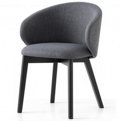 Modern Solid Wood With Fabric Dining Chair