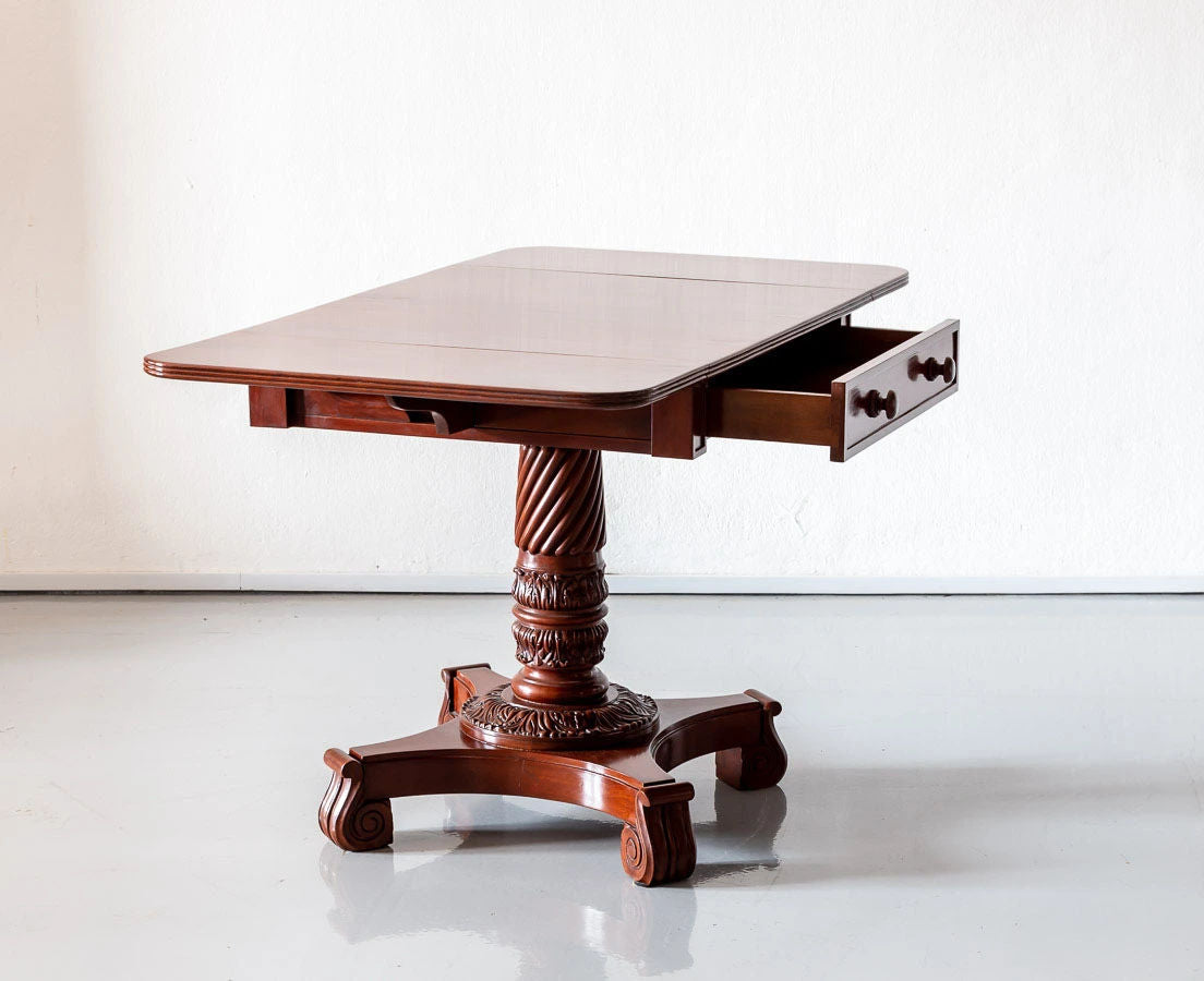 Traditional & Luxurious Teakwood Bed Side Tables With 1 Drawer